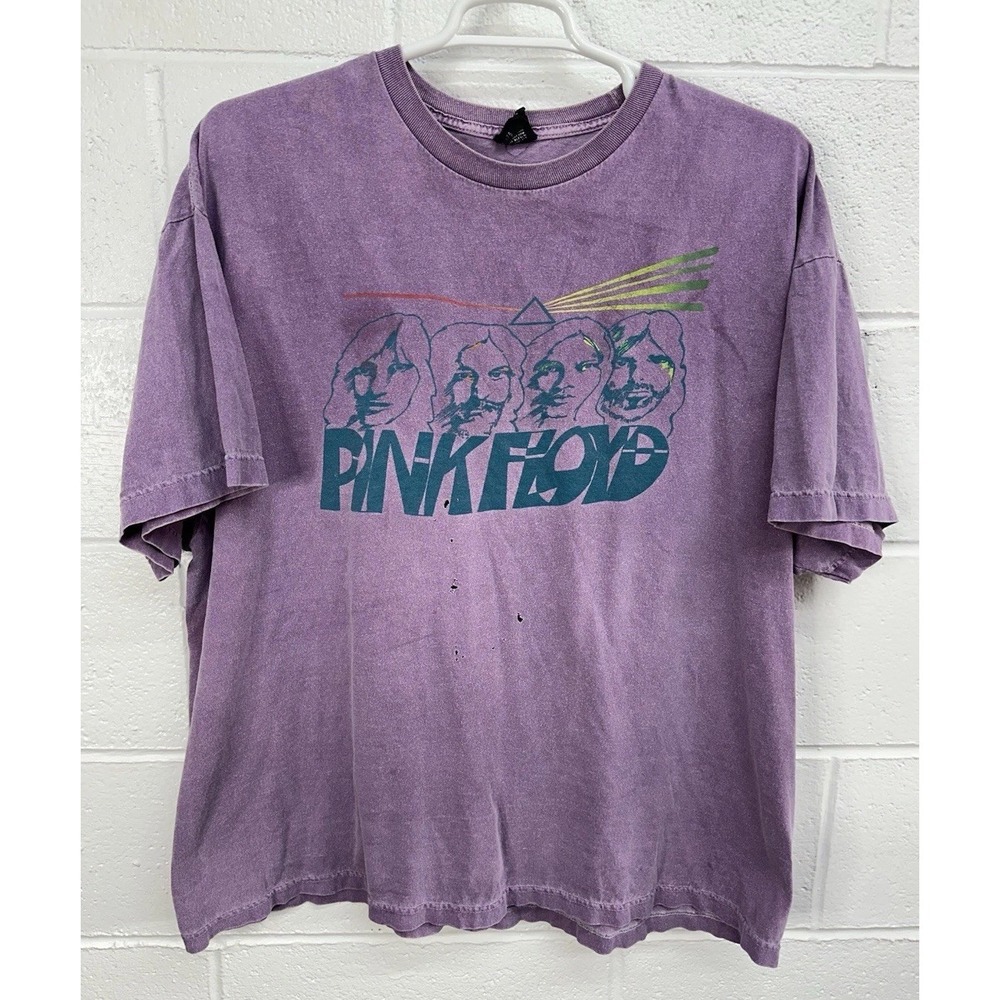Daydreamer DAY Pink Floyd Grungy Distressed Faces Shirt /‎ Unisex Oversized XXL